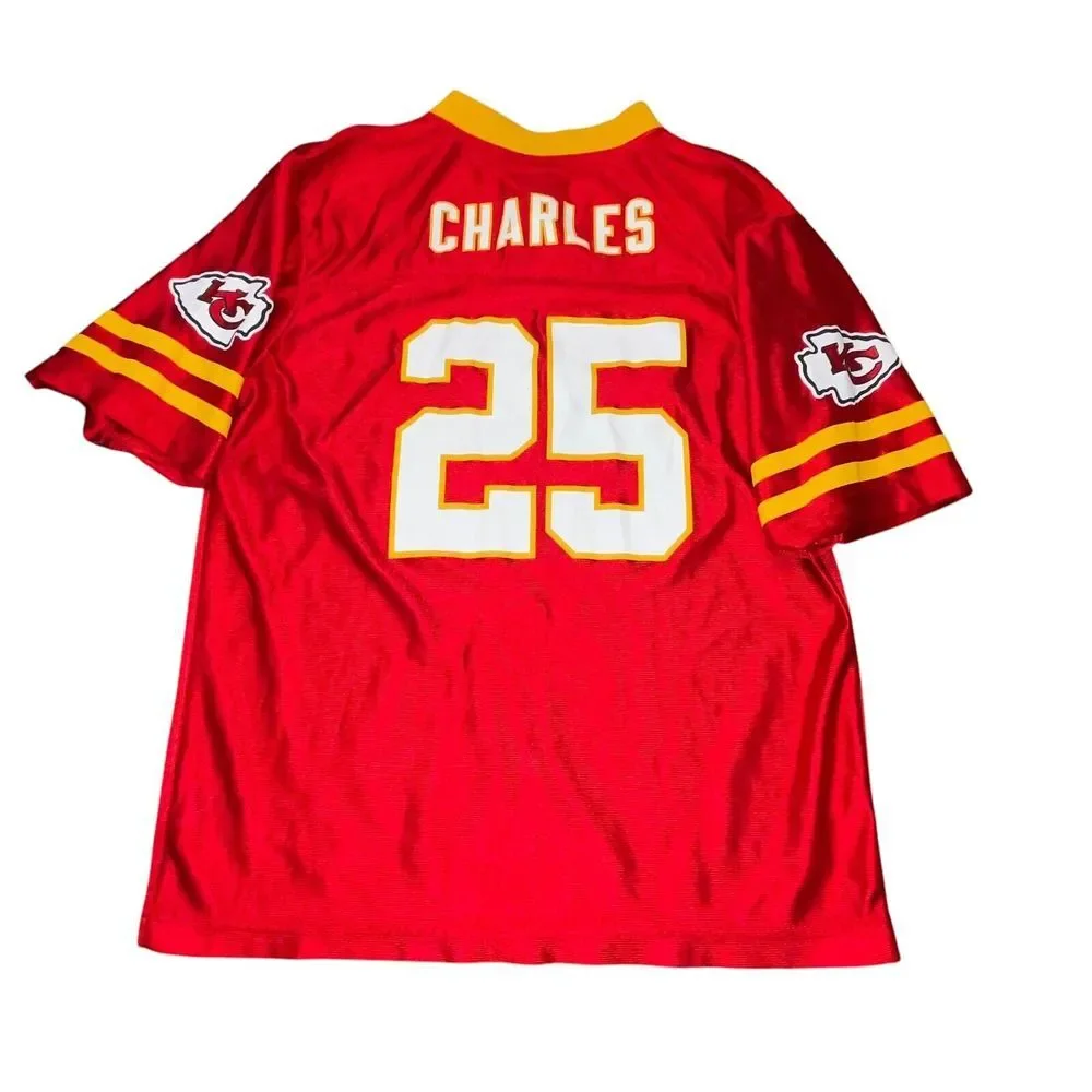 Kansas City Chiefs Youth Size XXL #25 Jamaal Charles Official Jersey Super Bowl